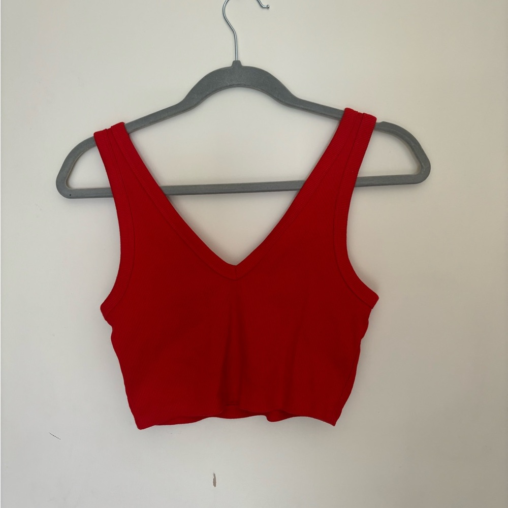 Cute red crop! Target brand.